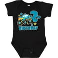 thumbnail image 3 of Inktastic 2nd Birthday Monster Truck Boys Baby Bodysuit, 3 of 5