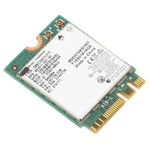 Laptop Card, 2.4Ghz 5Ghz Wifi Module for Home for Office