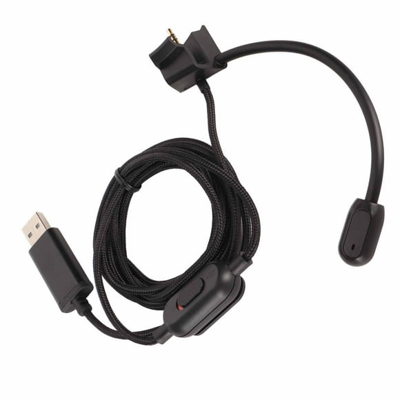 Replacement Headphone Cord, Prevent Interference USB A 2.5 Mm Jack Clear Sound 6.6ft Noise Reduction Sound Cable for 35 II for Controller