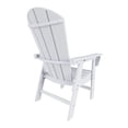thumbnail image 6 of WestinTrends Malibu Adirondack Patio Dining Chairs, All-Weather Poly Lumber, Ergonomic Seat, 330-lb Capacity (Set of Two), White, 6 of 11