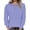 Dark Blue, variant on TARAINYA Women Hoodie Pullover Long Sleeve Casual Hooded Sweatshirt with Pocket Fall Winter Tops