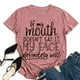 thumbnail image 2 of Camiseta holgada de gran tamaño para mujer con divertidos estampados navideños, mangas cortas, talla XL, encanto de verano en oro rosa, 2 of 4