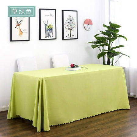 

dosili Colourful Wedding Table Cover Table Cloth Square Rectangle Polyester Table Linen Hotel Banquet Tables Decoration Wholesale