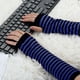 thumbnail image 5 of Guantes de punto sin dedos uxcell estampado de rayas para mujer One Size, 5 of 6