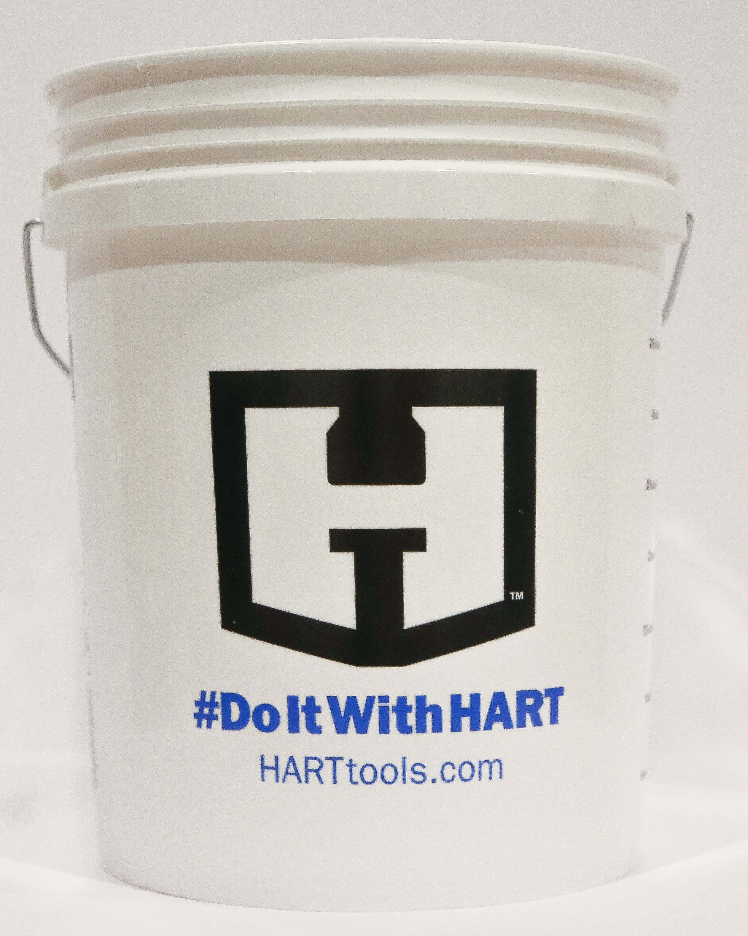 Hart 5gal Plastic Bucket with Measurements