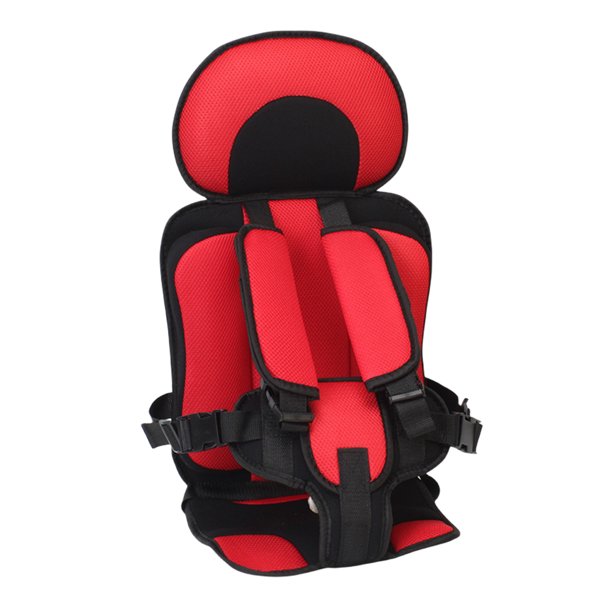 Cojín para asiento de coche de bebé, cojín para asiento de cochecito ajustable suave de algodón para niños de 9M a 12 años