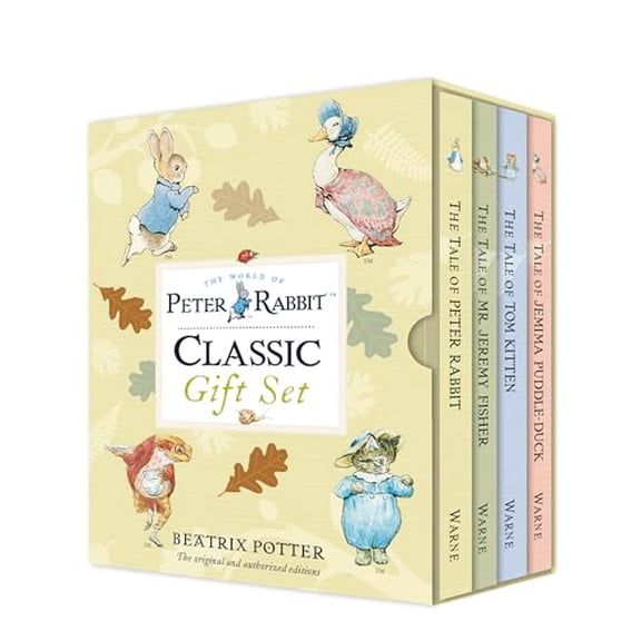 Pre-Owned Peter Rabbit Naturally Better Classic Gift Set (Hardcover) 0723264236 9780723264231