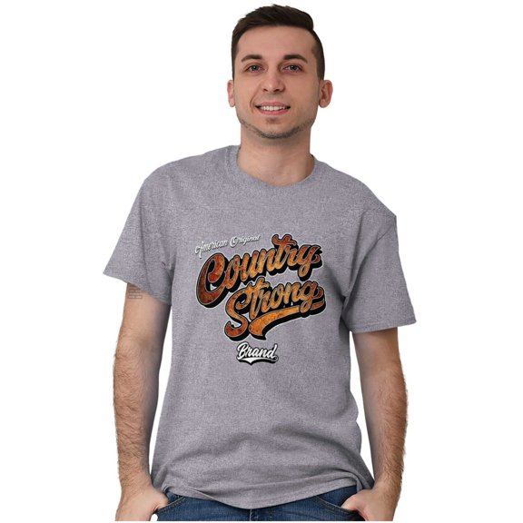 Classic Southern American Cowboy Men's Graphic T Shirt Tees Brisco Brands S