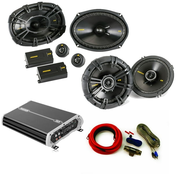 Kicker Speaker Package 40CSS694 6x9 40CS654 6.5" DXA 250 watt 4 channel