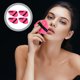 thumbnail image 4 of 8pcs maquillaje de polvo suelto hojaldre de polvo de corazón hojaldre de maquillaje con correa, 4 of 5