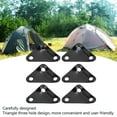 thumbnail image 3 of Sujetador de Cuerda Triangular para Tienda 10 Uds Cuerda Tensora de aleación de Aluminio de Alta Resistencia para Acampar Mochilero Senderismo ANGGREK Otros, 3 of 8