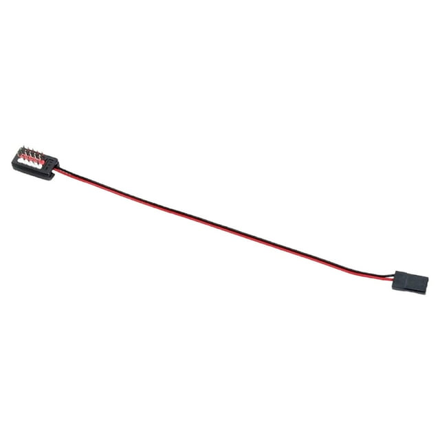 Modificación de Piezas de Cable de Señal para Modelos de Coches RC. Fácil Instalación. Cable de Extensión de Señal para Vehículos de Control Remoto. 1 a 5