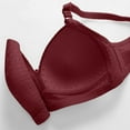 thumbnail image 6 of Plus Size Everyday Bras for Women, Soft Support No Underwire Bralettes, Full Cup Adjustable Straps Brassiere, 6 of 8