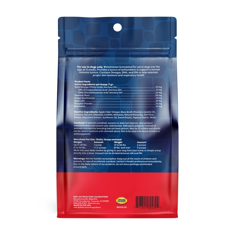 NaturVet Scoopables Aller-911 Allergy Aid Dog Supplements