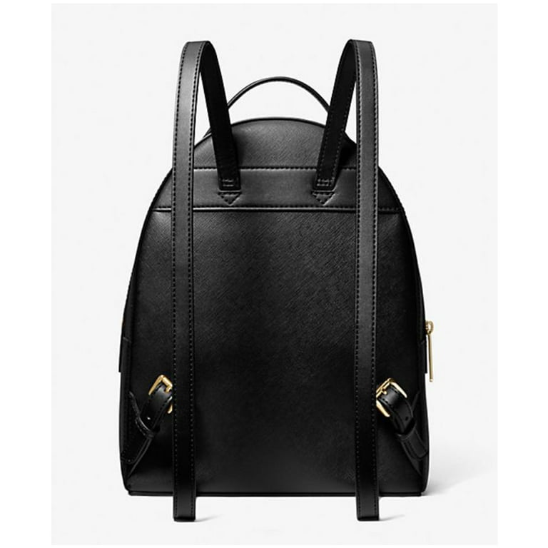 Michael Kors Womens Sheila Medium Logo Backpack (Black