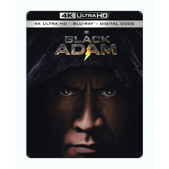 Black Adam (Limited Edition Steelbook 4K Ultra HD   Blu-ray   Digital) [UHD]