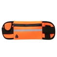 thumbnail image 2 of Wrapables Adjustable Neoprene Running Belt, Waterproof Fanny Pack, Workout Pouch for Running Jogging Hiking, Orange, 2 of 8