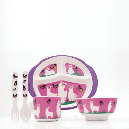 Trend Zoo Llama Melamine Set