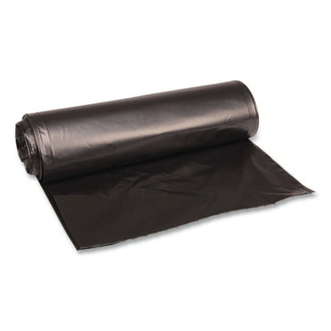 Black Gusseted Linear Low-Density Liners
