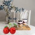 thumbnail image 5 of Jiibva 1Pc Fake Cherry Artificial Fruit Model Simulation Cherry Ornament Craft Food Photography Props Home Wedding Party Decorations, 5 of 7