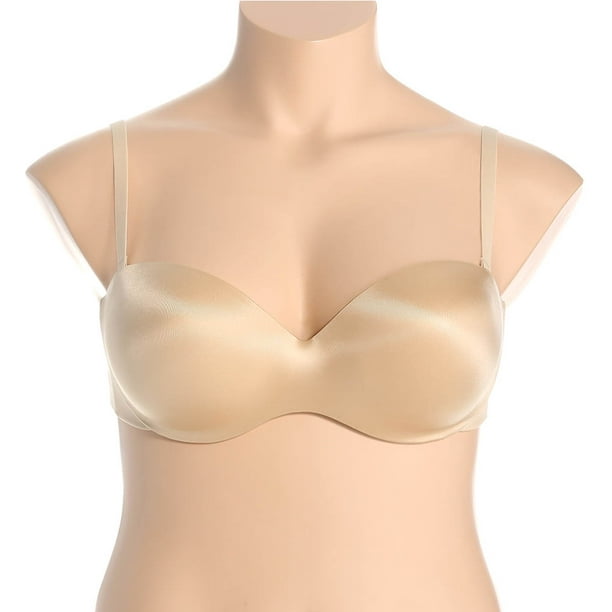 Maidenform Womens Smooth Luxe Extra Coverage Strapless Bra, 34DD