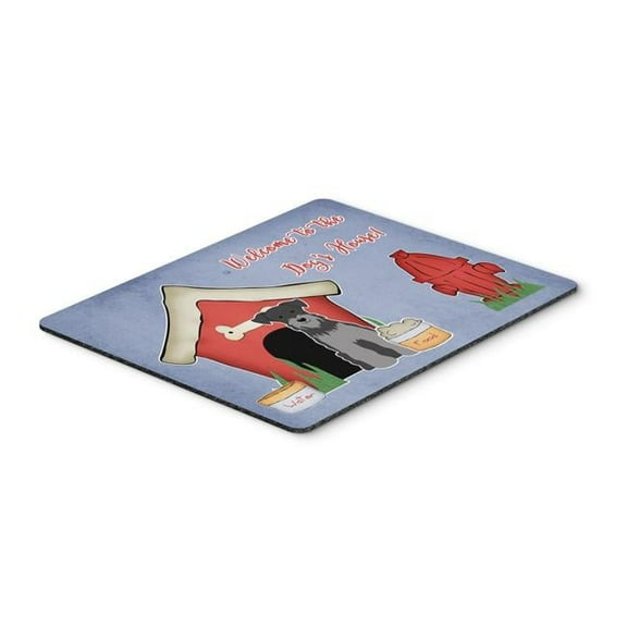 Carolines Treasures  Dog House Collection Miniature Schanuzer Black & Silver Mouse Pad - Hot Pad or Trivet