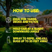 Raid Yard Guard Outdoor Mosquito Fogger & Backyard Bug Killer Spray, Repellent 16 oz