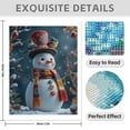 thumbnail image 3 of Diamond Art Kit for Adults, Snowman Birds Festive Winter Scene Diamond Painting for Adults Beginners, DIY Diamond Art Painting Kits, 5D Diamond Painting Crafts for Home Decor 12x16 Frameless, 3 of 7