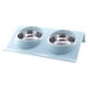 thumbnail image 2 of Tazones de alimentos para perros altos de acero inoxidable perfecl 29x18.5x6.2cm 37.5x25x7.5cm, 2 of 8