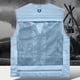 thumbnail image 2 of Tank Tops Hombres Casual Loose Fit con Diseño de Bolsillo Múltiple, Cremallera Multifuncional con Cuello en V Al Aire Libre Top de Voluntario de Emergencia, 2 of 6