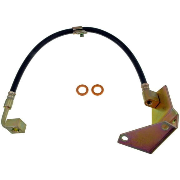 Dorman H38199 Front Driver Side Brake Hydraulic Hose for Specific Dodge / Plymouth Models Fits select: 1985-1989 DODGE RAM WAGON, 1982-1988 DODGE RAM VAN