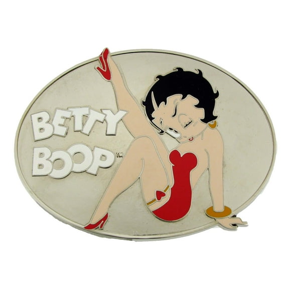 Betty Boop High Kick Belt Buckle Cartoon Character Halloween costume party New Men Women Cowboy Cowgirl Western Rodeo Texas Style