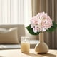 thumbnail image 5 of Hortensia artificial, flores falsas, plantas de simulación, ramo de boda, decoración para fiestas, exquisita decoración para el hogar, interior, oficina, sala de estar, planta artificial,, 5 of 9
