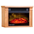 thumbnail image 1 of Heat Surge Mini Glo Efficiency Plus Touch Portable Electric Fireplace Heater with Remote Control, 1 of 5
