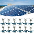 thumbnail image 3 of 12X Solar Panel Bracket Clamps Module Clamp Solar Panel Holder for Mounting Rail, 3 of 9