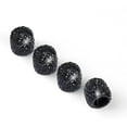 thumbnail image 1 of HSHDLDF 4 Pack Handmade Crystal Rhinestone Car Tire Valve Stem Caps, Wheel Valve, Attractive Dustproof Bling Accessories, Universal for Cars, Trucks and Motorcycles-Black, 1 of 5