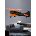 thumbnail image 2 of Wallhogs Vintage Biplane Cutout Wall Decal, 2 of 2