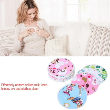 Leakproof Spill Pads,Anti-spill Pads,HURRISE 12 PCS Practical Bamboo Leakproof Anti-spill Washable Nursing Breastfeeding