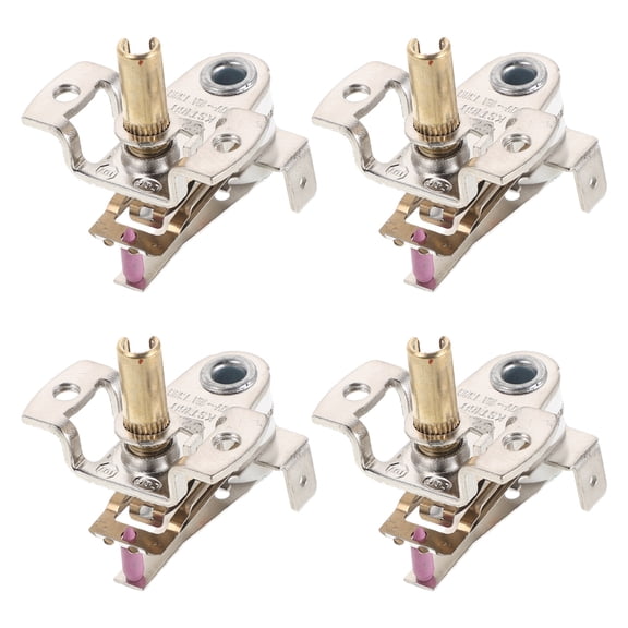 Uonlytech 4-Pack Mechanical Manual Heating Thermostat Temperature Controller for Electric Radiator Heating Systems