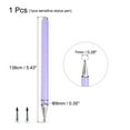 thumbnail image 2 of Unique Bargains Stylus Pens for Touch Screens Magnetic 2 Fine Point Disc Universal Capacitive Pen Sensitivity, Purple, 2 of 7