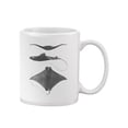 thumbnail image 1 of Grey-Scale Stingrays. Ii Mug - Studio W Designs,, 1 of 4