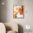 thumbnail image 5 of Golden Yellow Citrus Burst I Canvas Abstract Earth Tone by Art Remedy, Gold Frame, 16 x 20, 5 of 7