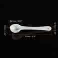 thumbnail image 2 of Unique Bargains Micro Spoons 1 Gram Measuring Scoop Plastic Round Bottom Mini Spoon with Hanging Hole 50 Pack, 2 of 6