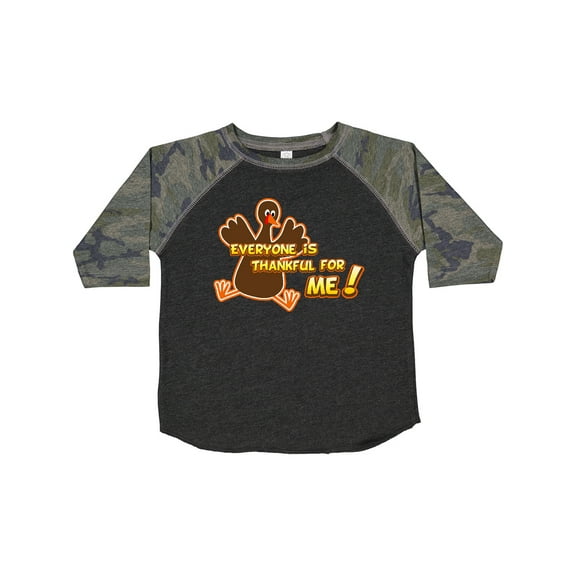 Inktastic Everyone is Thankful for Me Boys or Girls Toddler T-Shirt