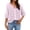 38#Purple, variant on Linen Tops For Women Embroidered 3/4 Sleeve Bohemian Peasant Shirts V Neck Boho Spring 2026 Blouse Tunic Purple L