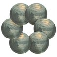 thumbnail image 7 of Yayeee 6 PCS Drink Coasters with Holder Set Woven Absorbent Round Tabletop Hot Pad, Forest House, 7 of 7