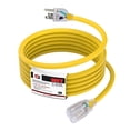 thumbnail image 1 of Cable de extensión EP de 10 pies, calibre 14, 3,5 A, 125 V, iluminado para exteriores, 1 of 7