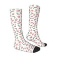 thumbnail image 3 of Picia Women Crew Soft Moisture-wicking Socks Fruit Pattern Design Cotton Socks, One Size fit All, 3 of 9