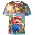 thumbnail image 1 of Mario Jeux T-shirts de Mode à Manches Courtes pour Garçons Filles Enfants, 1 of 2