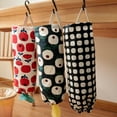 thumbnail image 4 of Bobasndm Plastic Bag Holder, Wall Mount Plastic Bag Organizer, Shopping Bag Carrier, Washable Large Storage Dispenser for Home Kitchen Travel, Free Drawstring Adjustment, 4 of 9